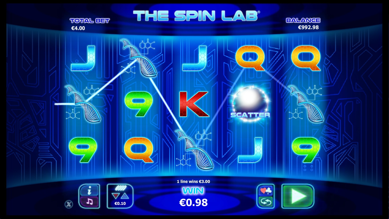 the spin lab video slot